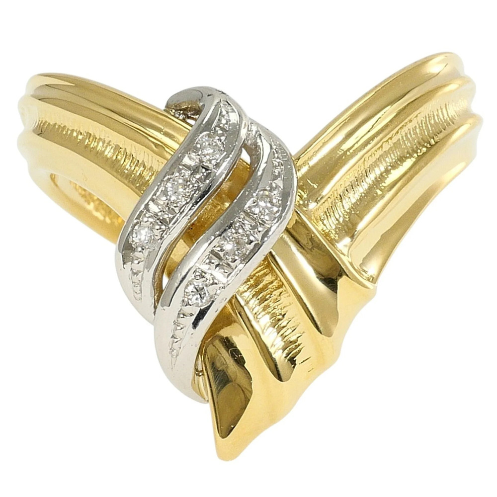 VINTAGE 18k Gold Diamond Ring